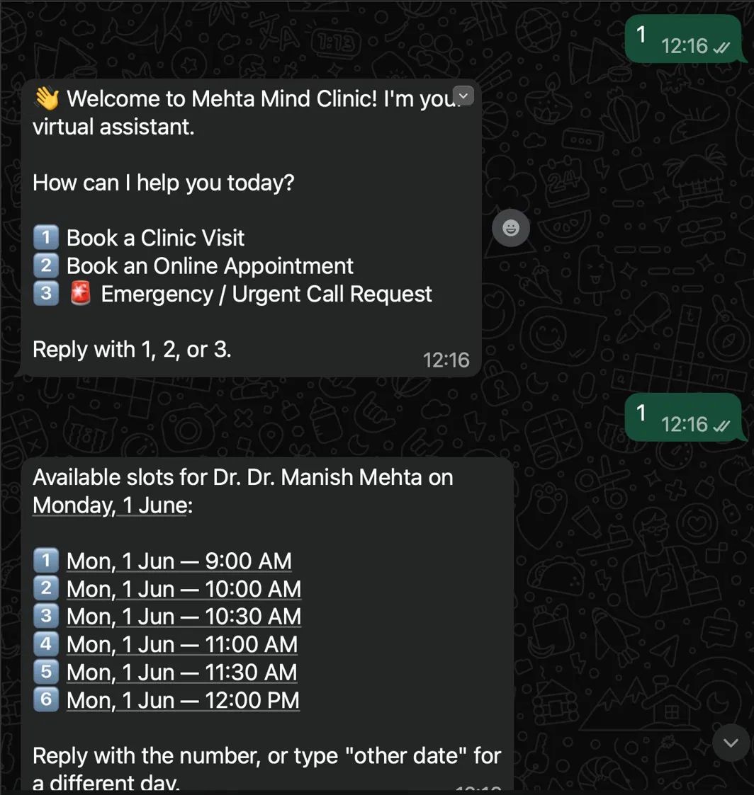 WhatsApp Slot